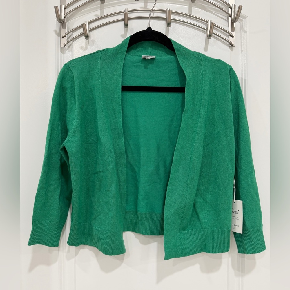 Cielo Vibrant Green Women's Cardigan
